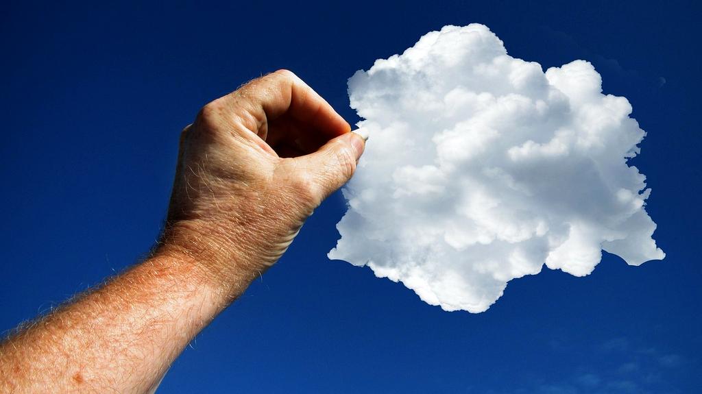 Cloud storage and collaboration icon